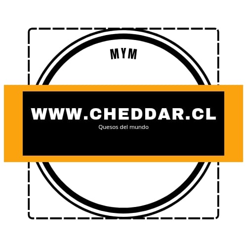 Logo Cheddar.cl, quesos del mundo